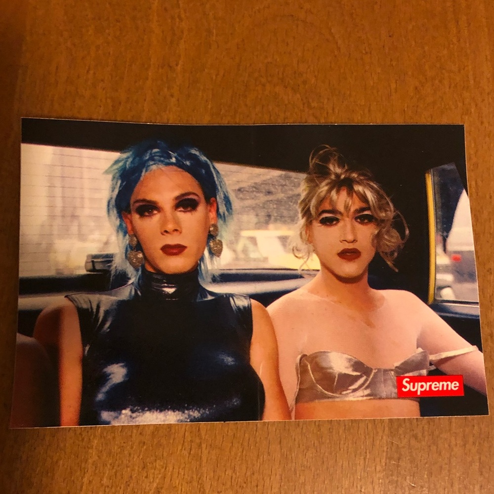 Supreme/Nan Goldin Misty Sticker